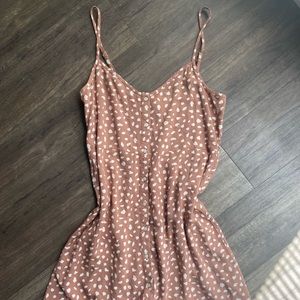 NWOT Aerie button front mini dress size S